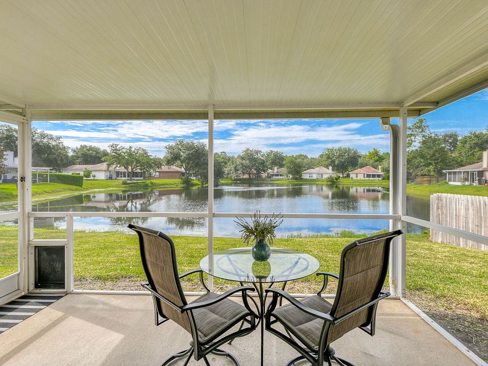 Lake view from the backyard